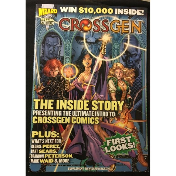 Crossgen Chronicles Comics and Wizard Special Edition Crossgen Magazine Lot of 5 - Picture 2 of 6